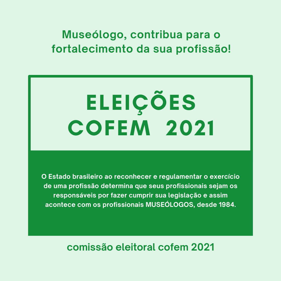 Candidate-se a uma vaga – Conselho Federal de Museologia